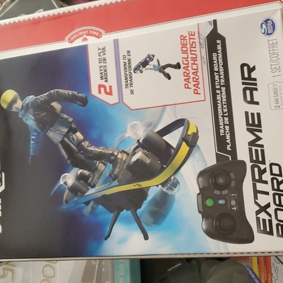 Air Hogs 2in1 Extreme Air Transformable RC Stunt Board to Paraglider new - Picture 3 of 10